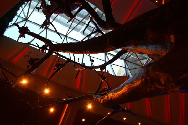 Carlos Betancourt in collaboration with Alberto Latorre, Enchanted Trees, (site specific commission, Icart corporate art), 2010