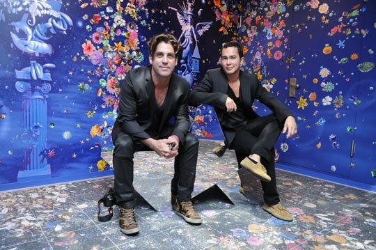 Carlos Betancourt and Alberto Latorre, Falling Star Tet a Tet, 2012