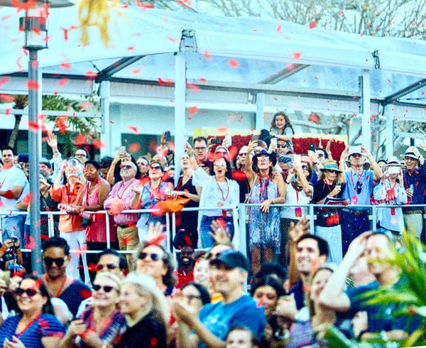 Carlos Betancourt, Art Processional at Faena: The Pelican Passage, Tide By Side, (site specific commission) , 2016