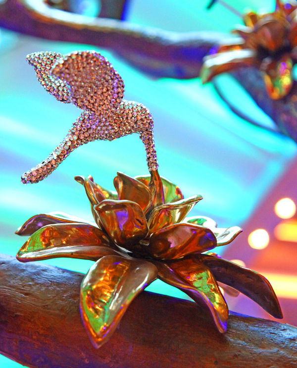 Carlos Betancourt in collaboration with Alberto Latorre, Enchanted Trees, (site specific commission, Icart corporate art), 2010