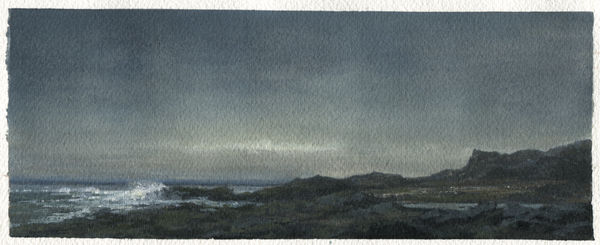 Dozier Bell, Shore, toward dusk, 2020