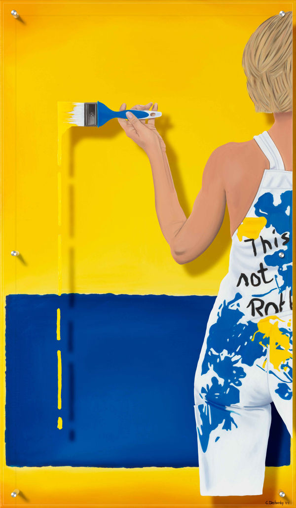 Caroline Dechamby, Rothko’s Brush , 2024