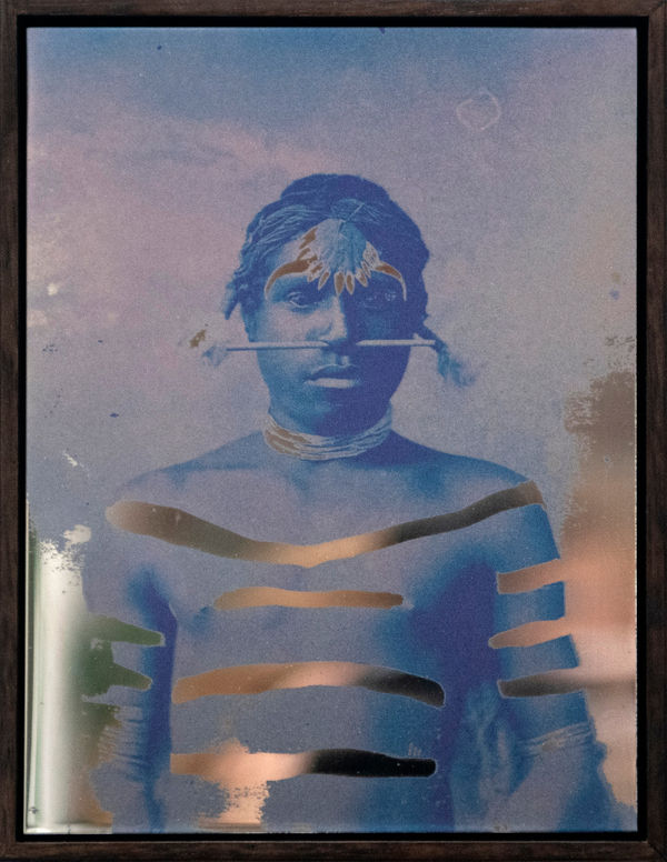 Danie Mellor, The mirror (bama), 2025