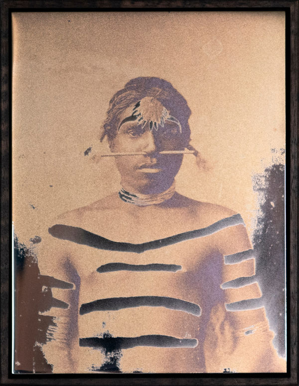 Danie Mellor, The mirror (bayi dambun), 2025