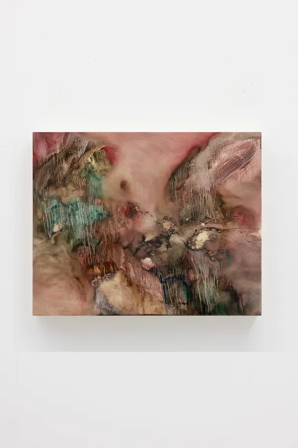 Sihan Guo, a nose cavity leaking into trance, rashes on the dream-plane, I witnessed my own delivery, pierced goosebumps, quivering, 2025