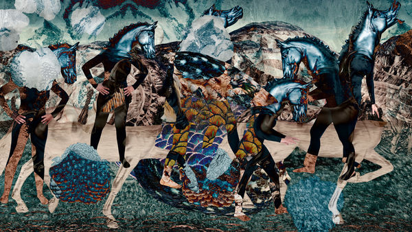 Zeina Barakeh, PROJECTIONS FROM THE THIRD HALF , 2020