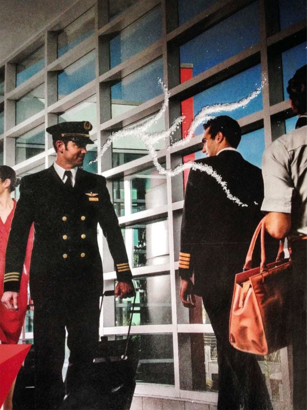 Nina Katchadourian, Prince Charming ("Seat Assignment" project, 2010-ongoing), 2015