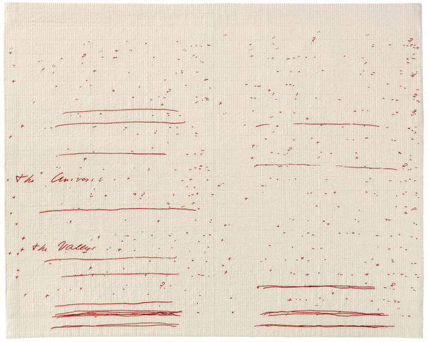 Jen Bervin, The Dickinson Composites Series (The Composite Marks of Fascicle 35), 2022