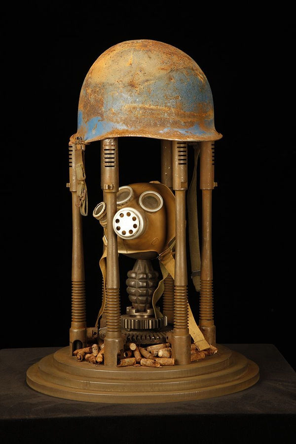 Al Farrow, Blue Helmet, 2021/2022