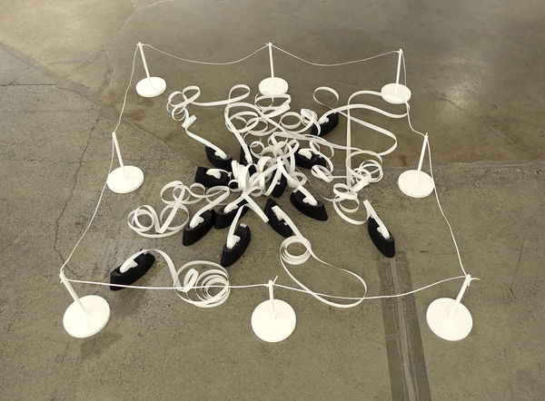 Imin Yeh, Dad Tape and Stanchions, 2023