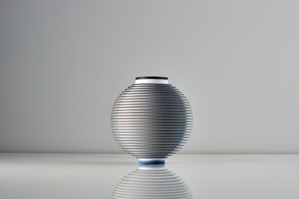 Nicholas Lees, Small Deep Blue Orbit 25.33, 2025