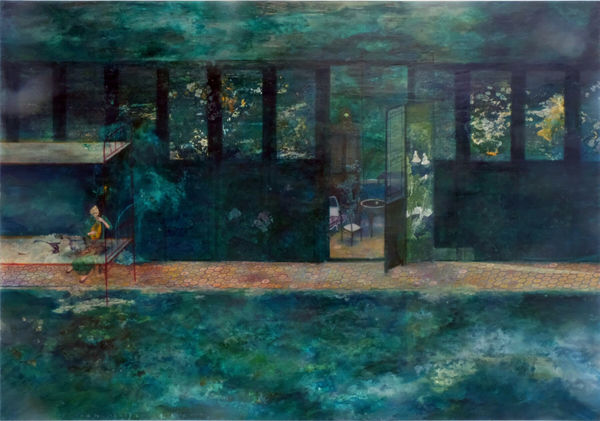 Hang Cen Ling and Tenement House (Series) 黄岑嶺與唐樓長廊 (系列)