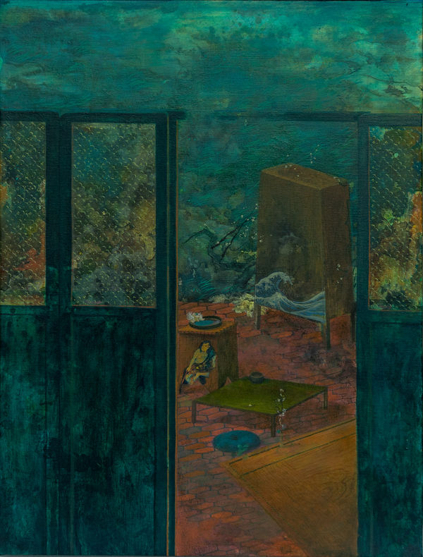 Ukiyo-e and Flower 浮世拈花