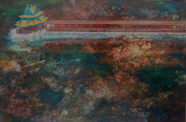 Old Summer Palace & Fire star 〈圓明園與火流星 〉