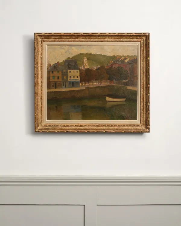 Rene Aubert, The Harbour , 1927