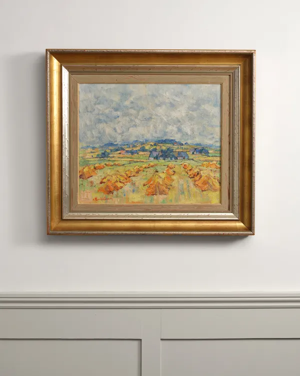 Carl Berndsston, Harvest Landscape , 1950