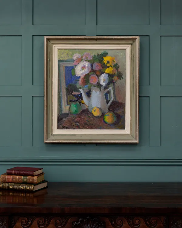 Eskil Skans, Still Life With Bouquet, 1930