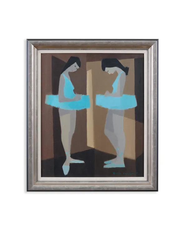 Fabian Lundqvist, Blue Ballerinas, 1950