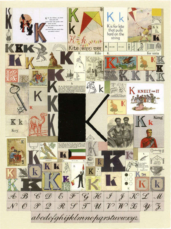 Peter Blake, An Alphabet: The Letter K, 2007