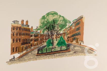 Paul Hogarth, Louisburg Square Boston