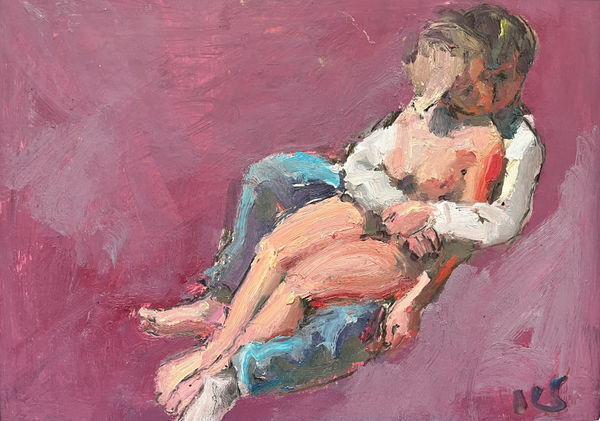 Kevin Sinnott, On His Lap, 2023