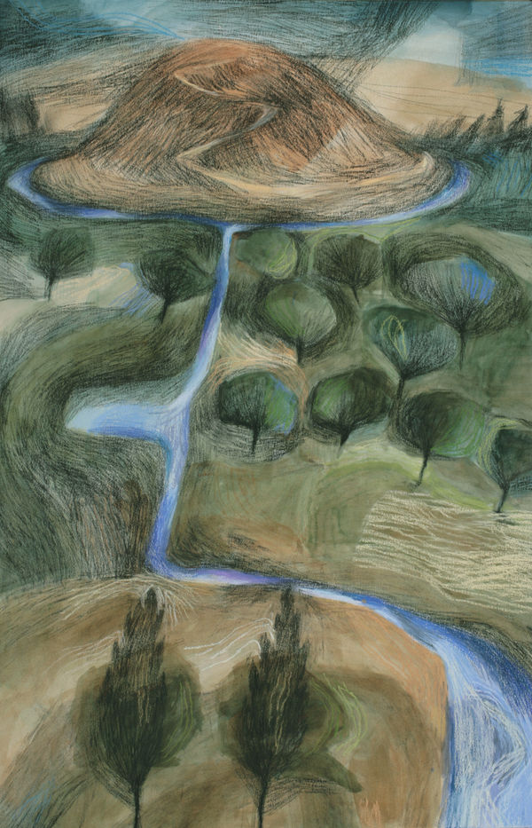 Eleri Mills, Tirlun i Dywysogion IV (Landscape for Princes IV), 2007