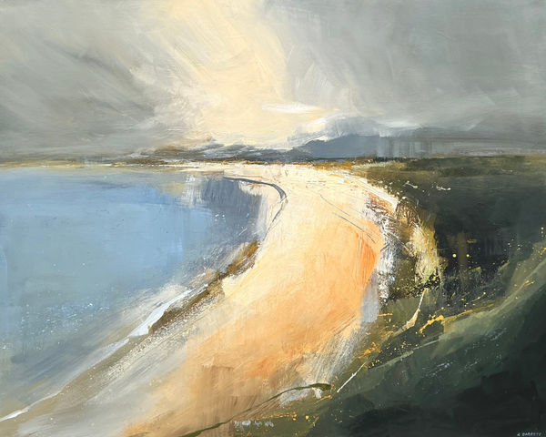 Richard Barrett, The Coastal Sweep of Harlech, 2025