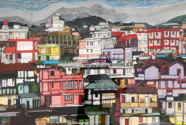 Cefyn Burgess, Treflun / Townscaspe, Shillong 2