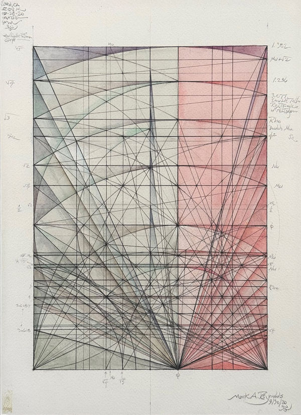 Mark Reynolds, Marriage of Incommensurables Series The 1.382, 9.30.20, 2020