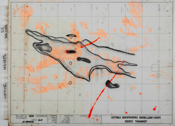 Eleanor Jawurlngali Dixon, Woundedbehaviour#639, 2022