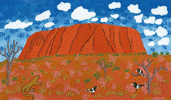 Valerie Brumby, Rain On The Rock 1, 2024