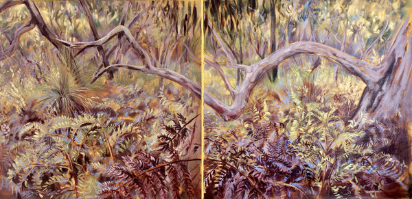 Emma Stuart, Yellow Ground 3, 2024