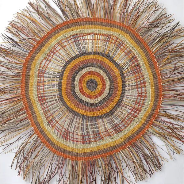 Janet Guyala, Mat, Twined, 2023