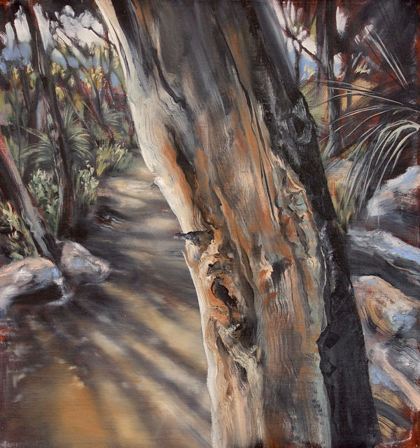 Emma Stuart, Red Ground 8, 2024