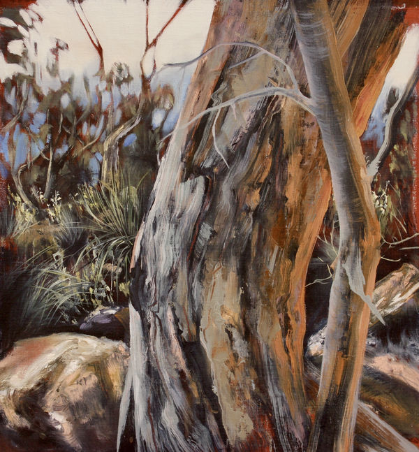 Emma Stuart, Red Ground 7, 2024