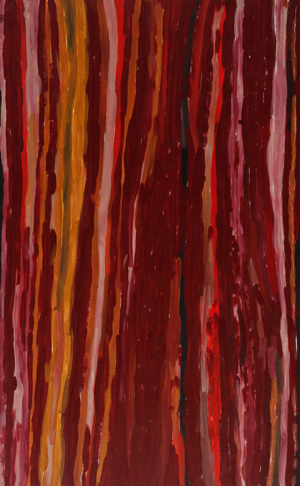 Maisie Petyarre Bundey, Anhelengkw (Emu) Dreaming, 2025