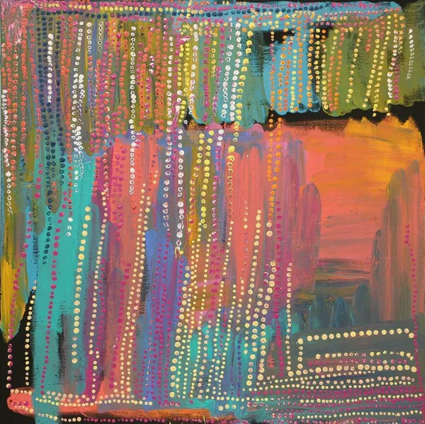 Aileen Napaljarri Long, Wanakiji (Bush Tomato), 2024