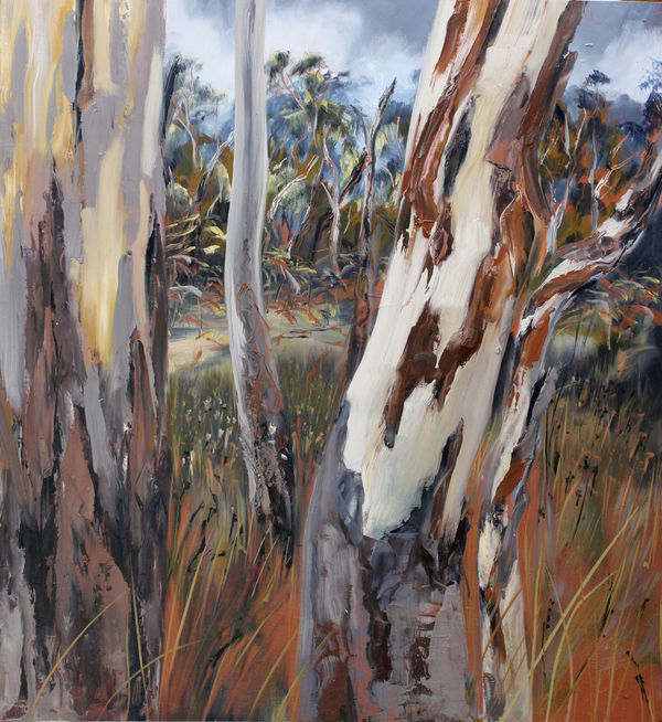 Emma Stuart, Red Ground 1, 2024