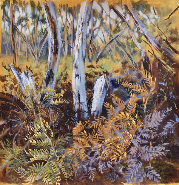 Emma Stuart, Yellow Ground 1, 2024