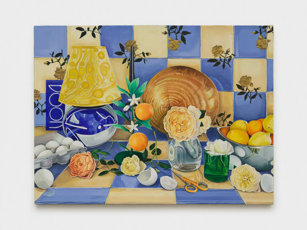 Hopie Hill Fertility Treatment, 2024 Oil on canvas 36 x 48 x 1 3/4 inches (91.4 x 121.9 x 4.4 cm)