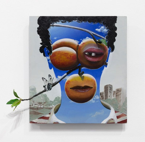 Miguel Ángel Payano Jr. He Travels A Lot, 2020 Mixed media 12 x 14 x 3 inches (30.5 x 35.6 x 7.6 cm)