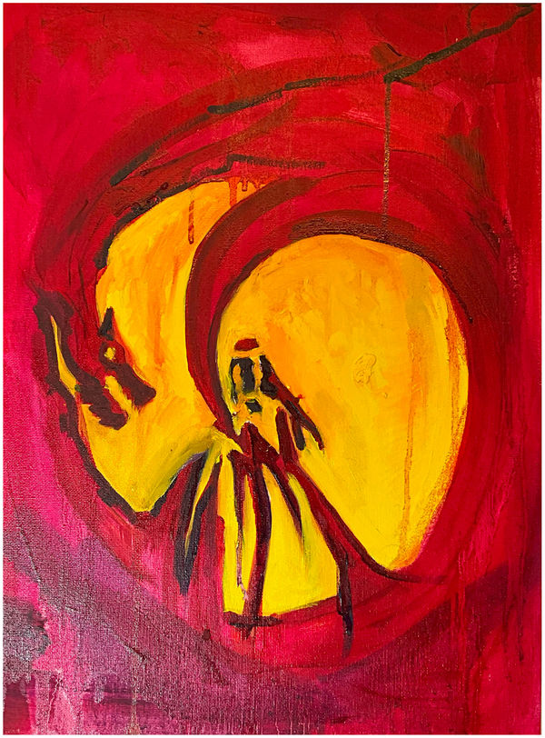 Anglo Saxon Princess with a Dragon oil painting by Charlie Kirkham