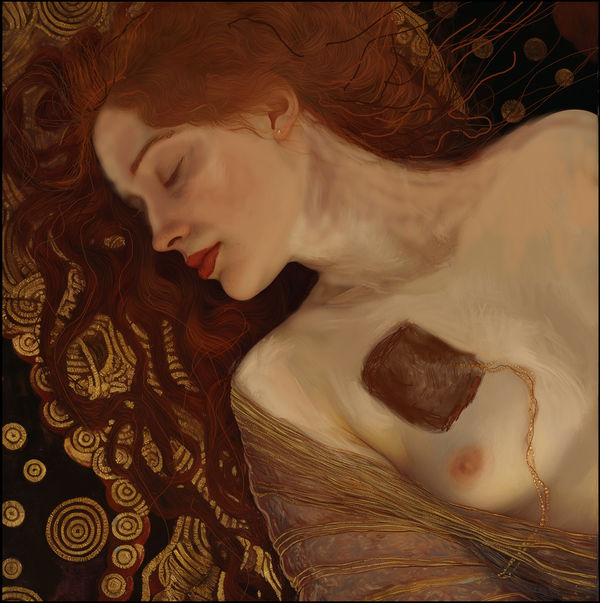 Charlie Kirkham 'Danae Sleeping Away Death'