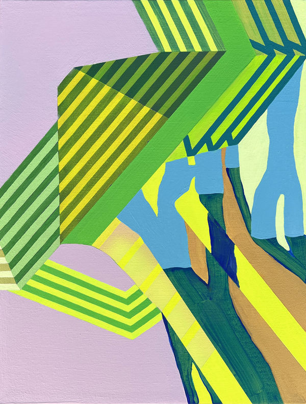 Jennifer Small, Over the Railing to the Trees, 2021