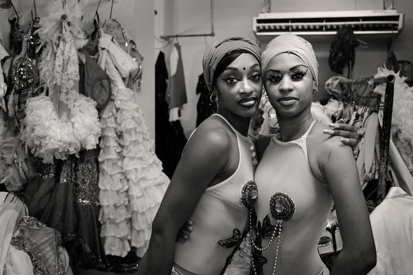 Backstage at the Tropicana, Havana