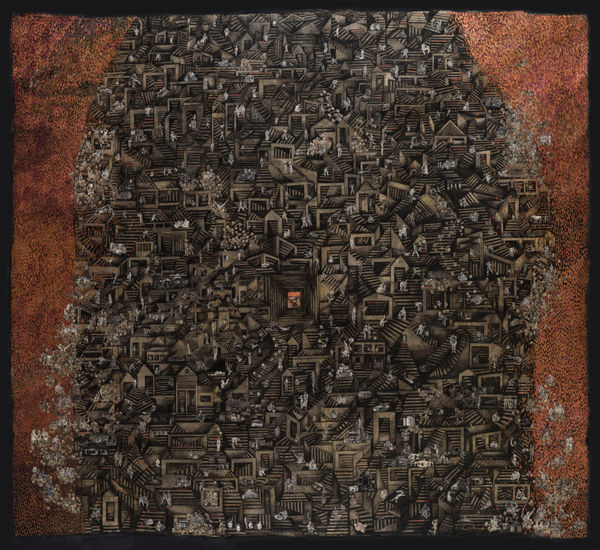 Varunika Saraf, The cries, too, fall like rain in summer, 2016