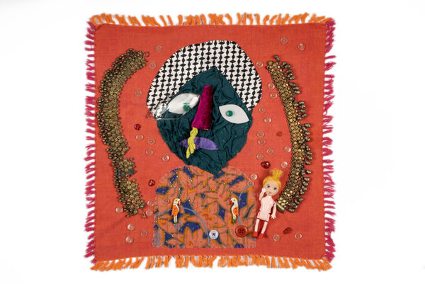 Gurjeet Singh, Self Portrait with boogers (after Bhupen Khakhar), 2022