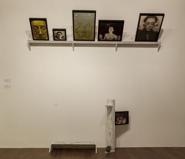 Atul Dodiya, Falling Ancestors in Nauman's Land, 2012-13