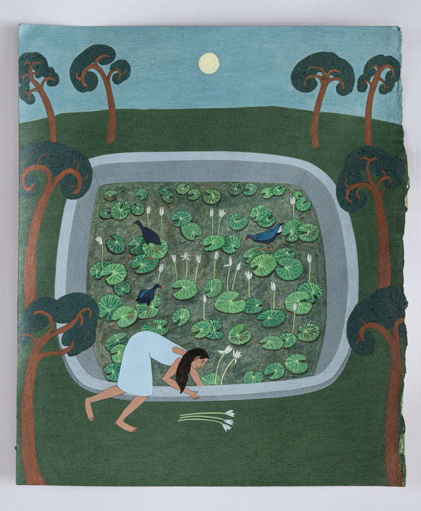 Ahalya Rajendran, The stolen Flowers, 2024