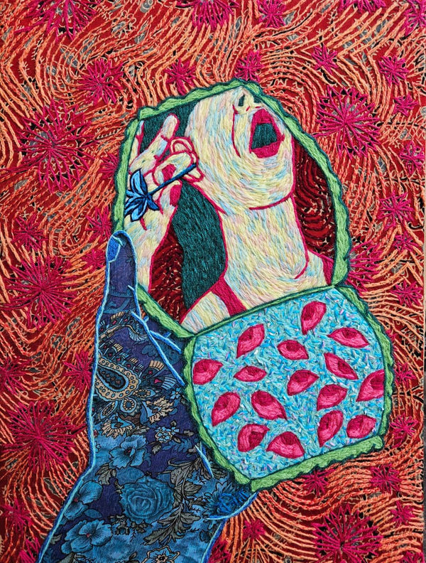 Rachita Dutta, Flowers around me - II, 2026